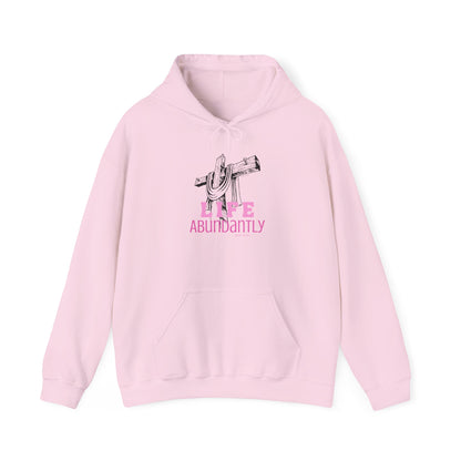 Life Abundantly Monochrome Hooded Sweatshirt