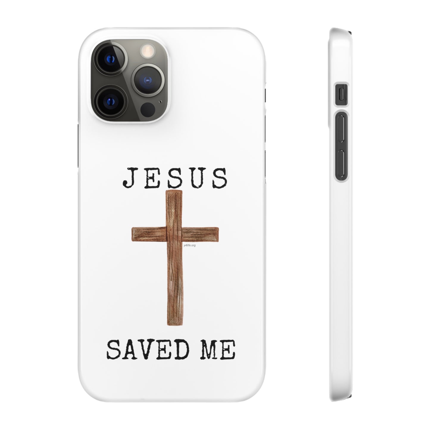 Jesus Saved Me Snap Cases