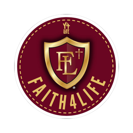 Faith4Life - Faith Lutheran High School Team Sticker