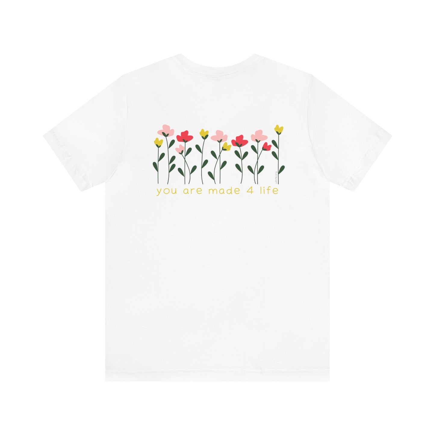 Floral Made 4 Life Unisex Jersey Short Sleeve Tee