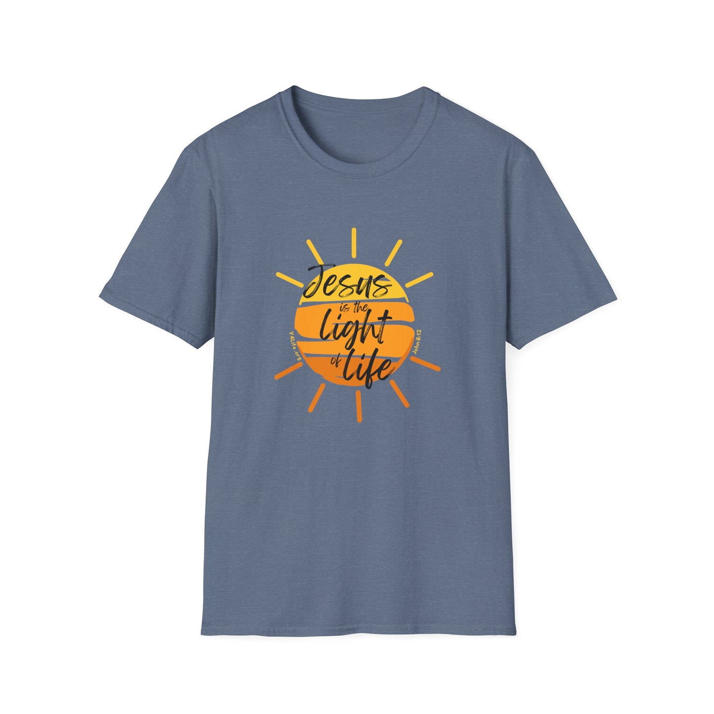John 8:12 Unisex Softstyle T-Shirt