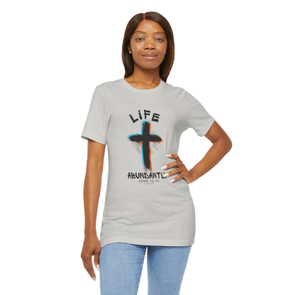 Life Abundantly Multicolor Short Sleeve Tee