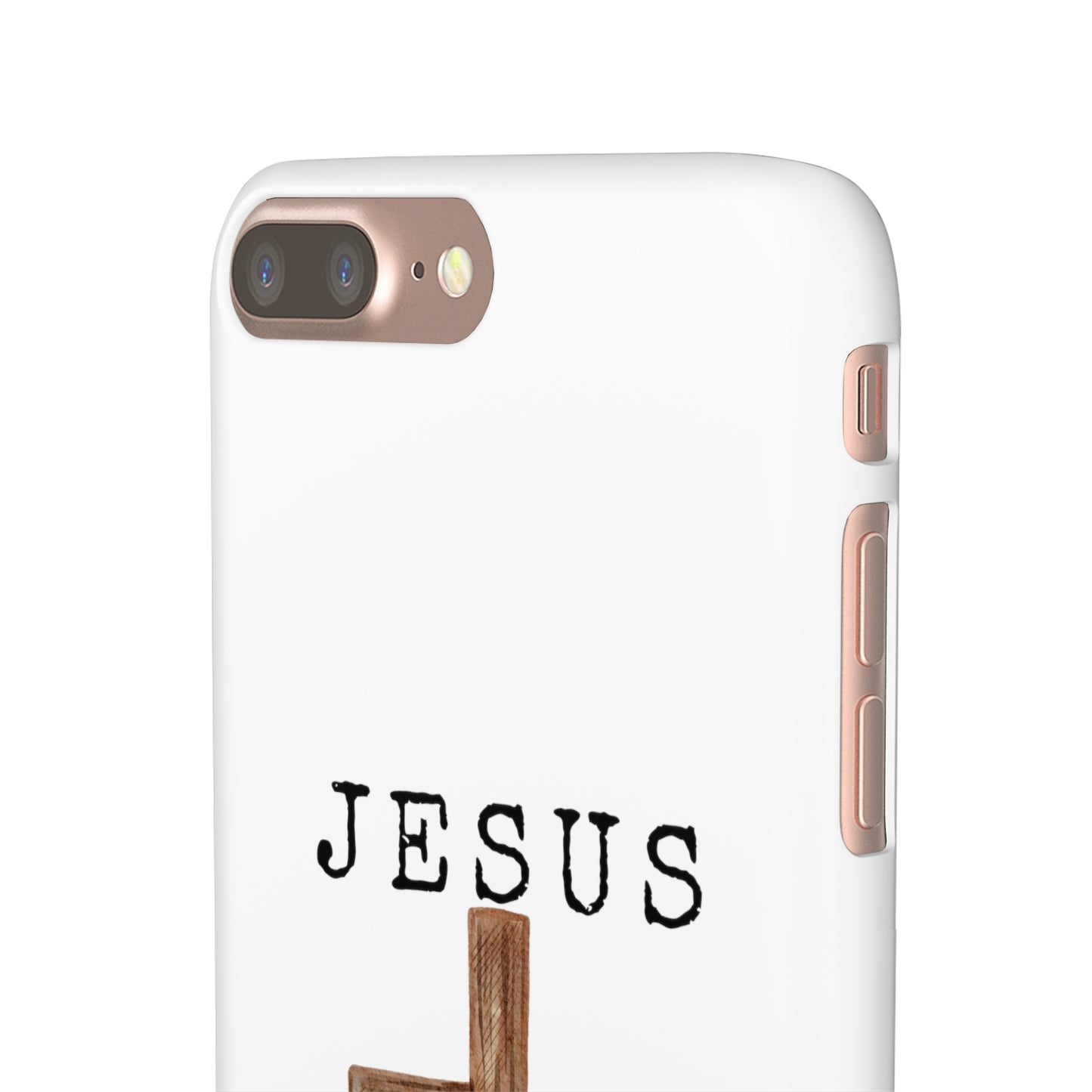 Jesus Saved Me Snap Cases