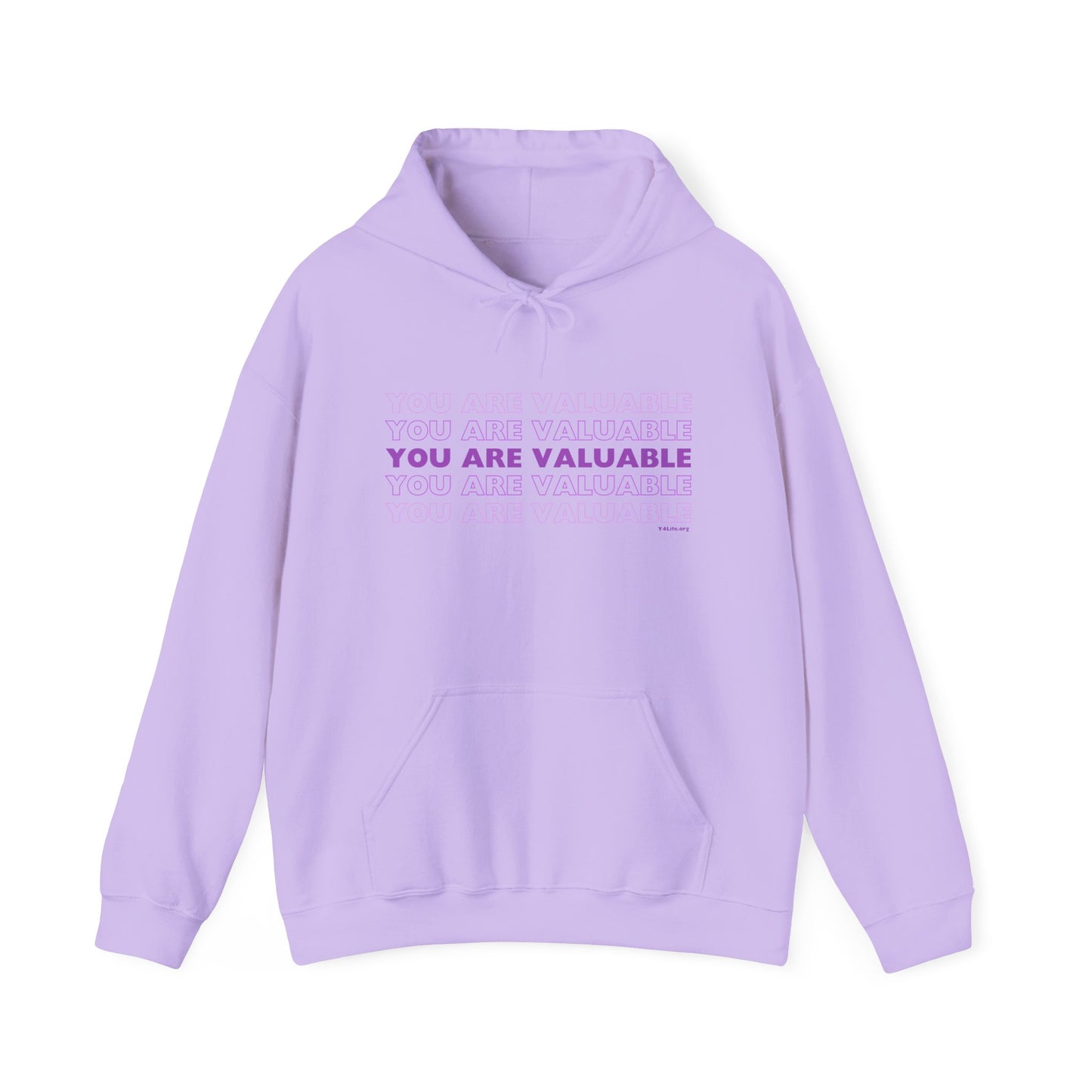 You Are Valuable Hooded Sweatshirt