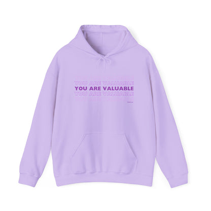 You Are Valuable Hooded Sweatshirt