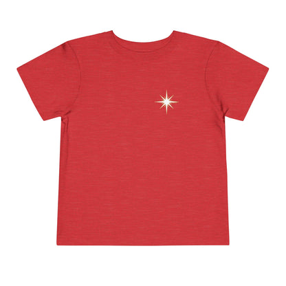 For We Saw His Star Toddler Short Sleeve Tee