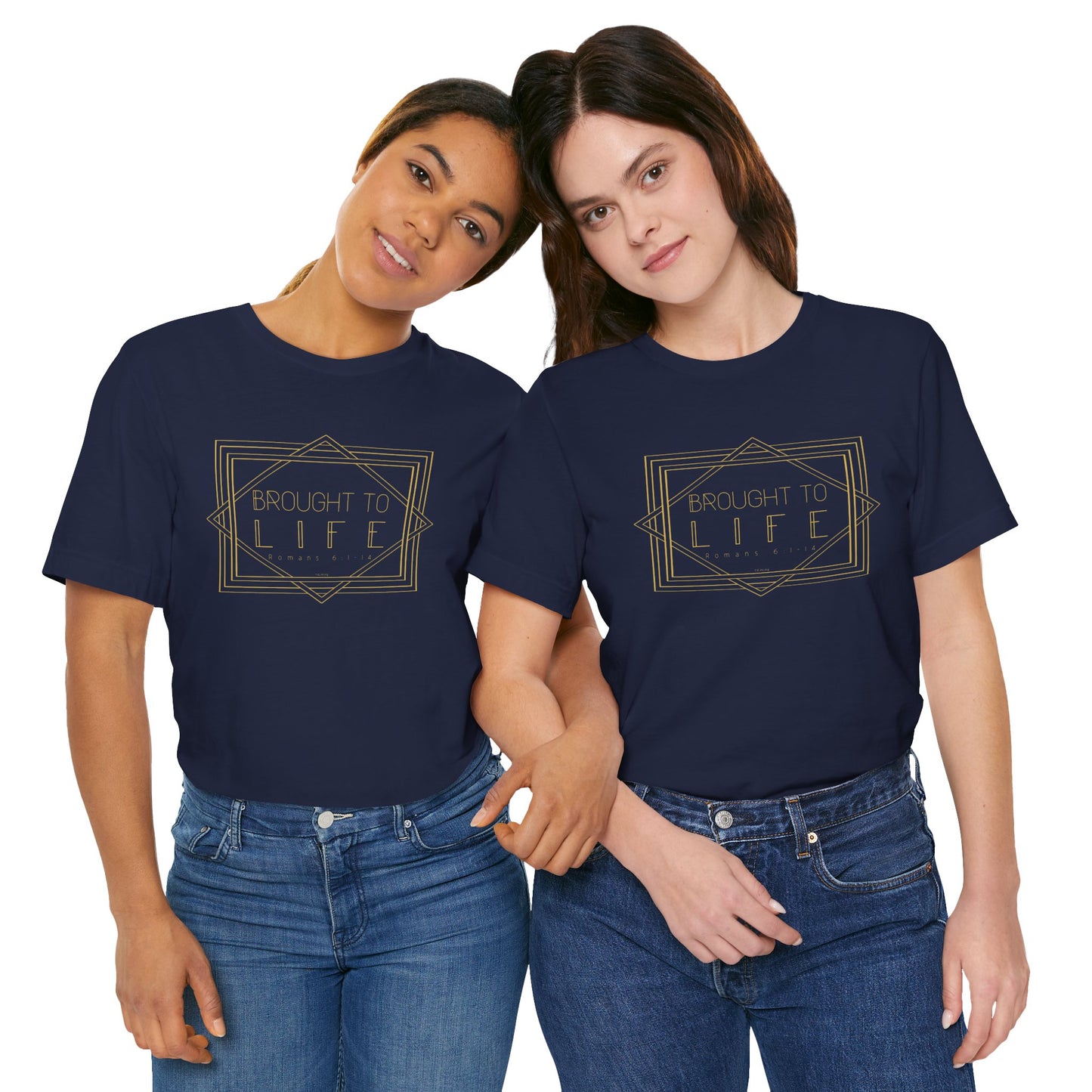 "Brought to Life" Unisex Jersey Short Sleeve Tee