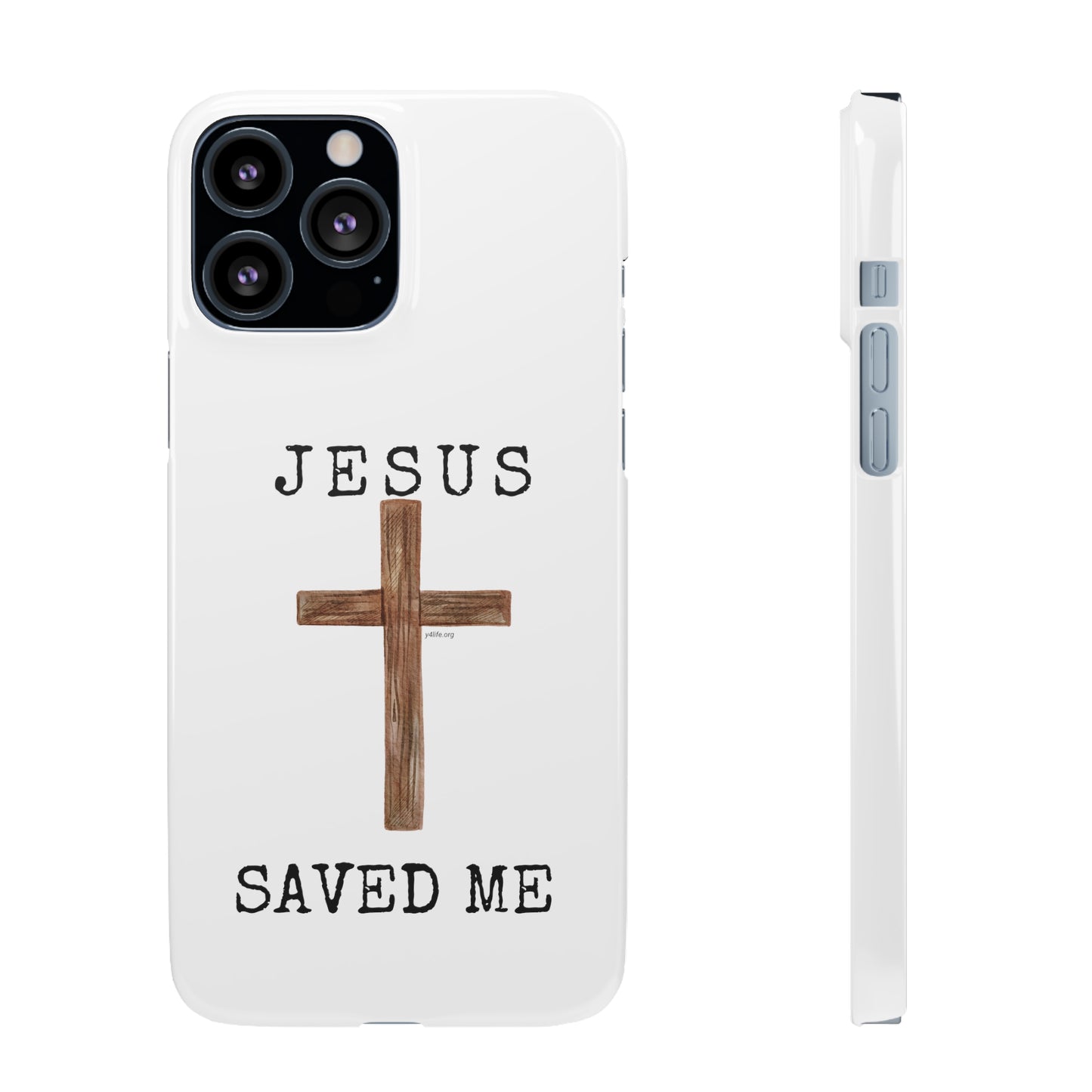 Jesus Saved Me Snap Cases