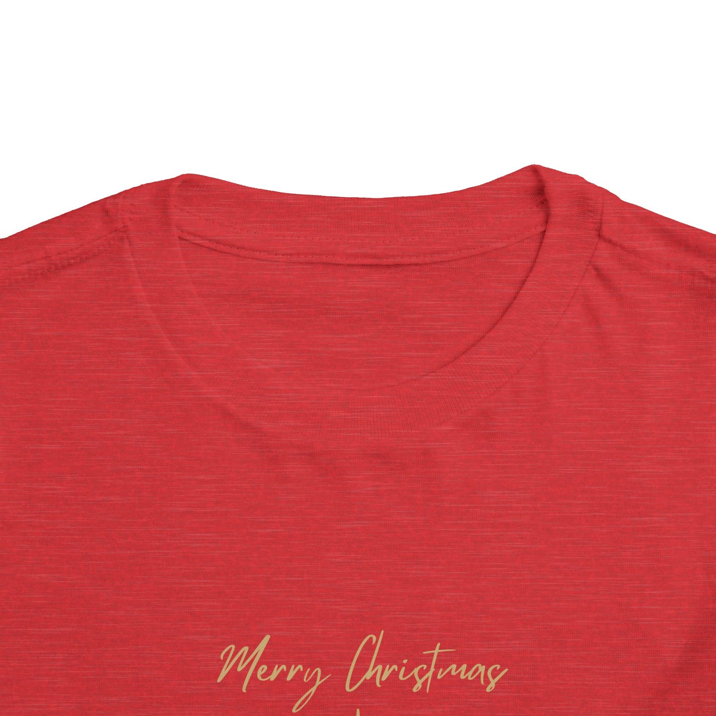 Merry Christmas Toddler Short Sleeve Tee
