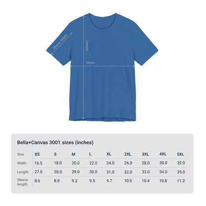 "Baptized into Christ" Unisex Jersey Short Sleeve Tee