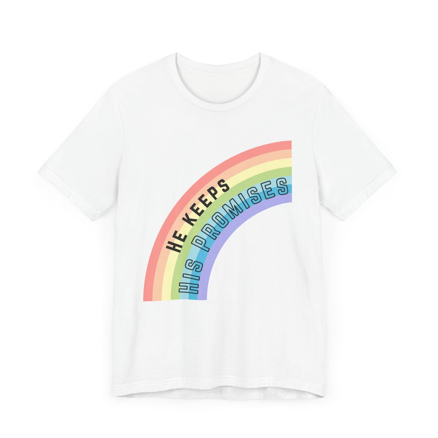 "He Keeps His Promises" Unisex Jersey Short Sleeve Tee