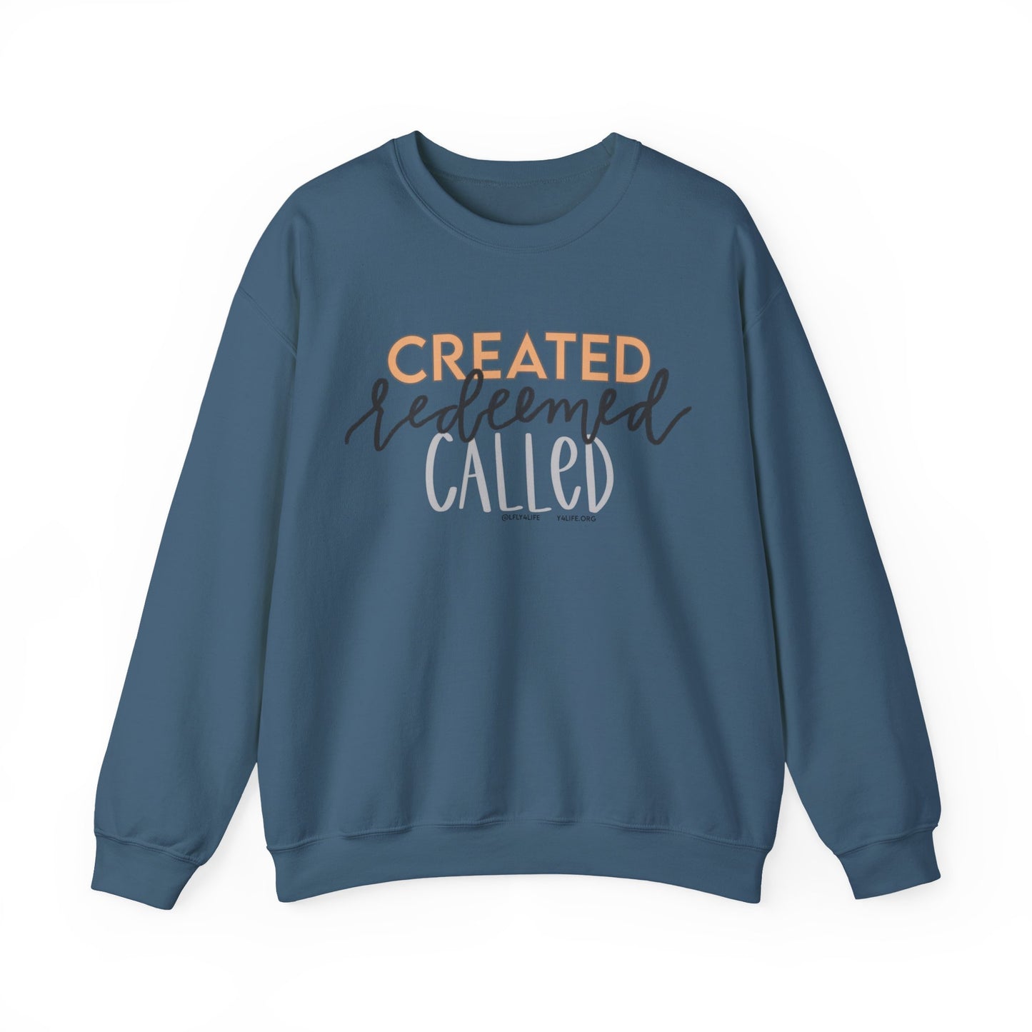 Created Redeemed Called Crewneck Sweatshirt