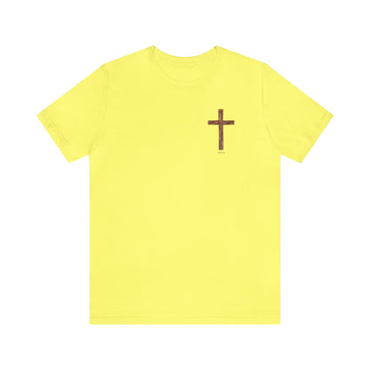 Jesus Saved Me Unisex Jersey Short Sleeve Tee