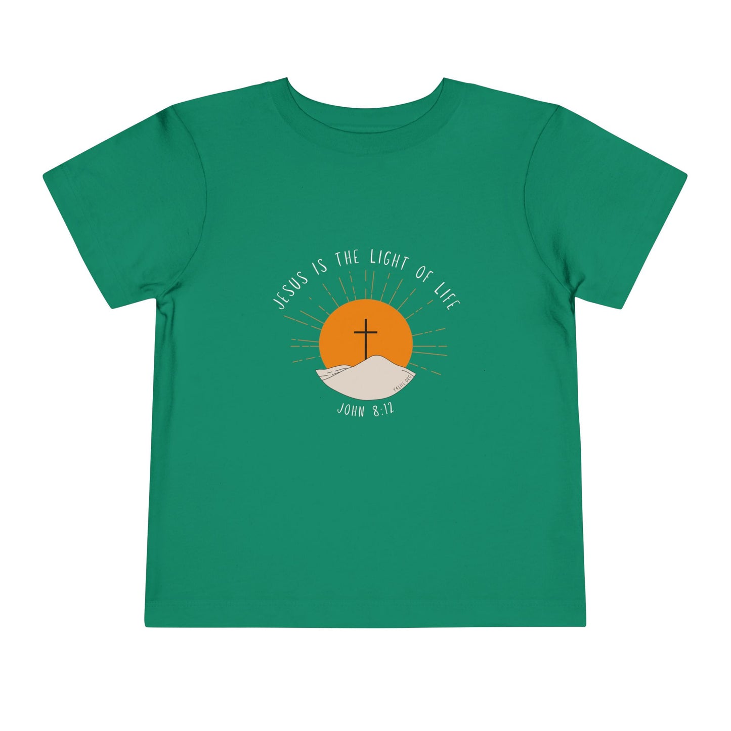John 8:12 Toddler Short Sleeve Tee
