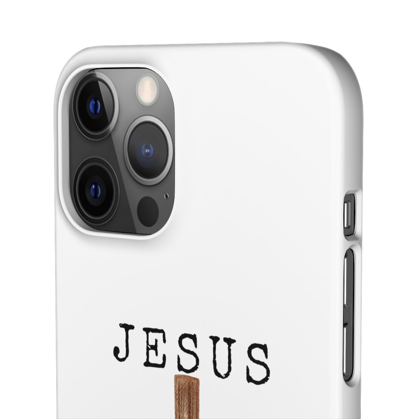 Jesus Saved Me Snap Cases