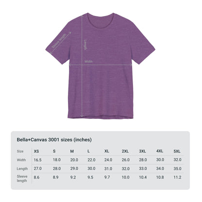 "Jesus Saved Me" Unisex Jersey Short Sleeve Tee