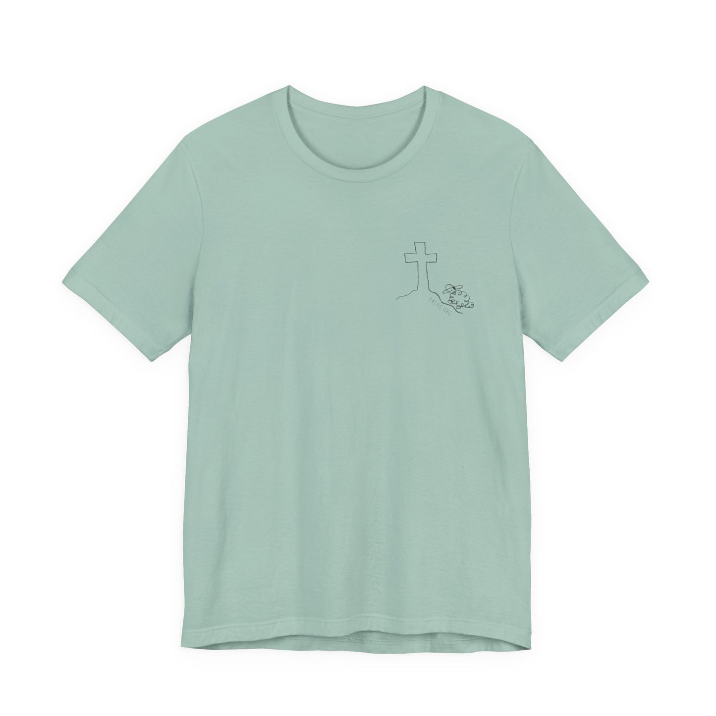 That They May Have Life Unisex Jersey Short Sleeve Tee