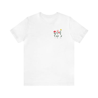 Floral Made 4 Life Unisex Jersey Short Sleeve Tee