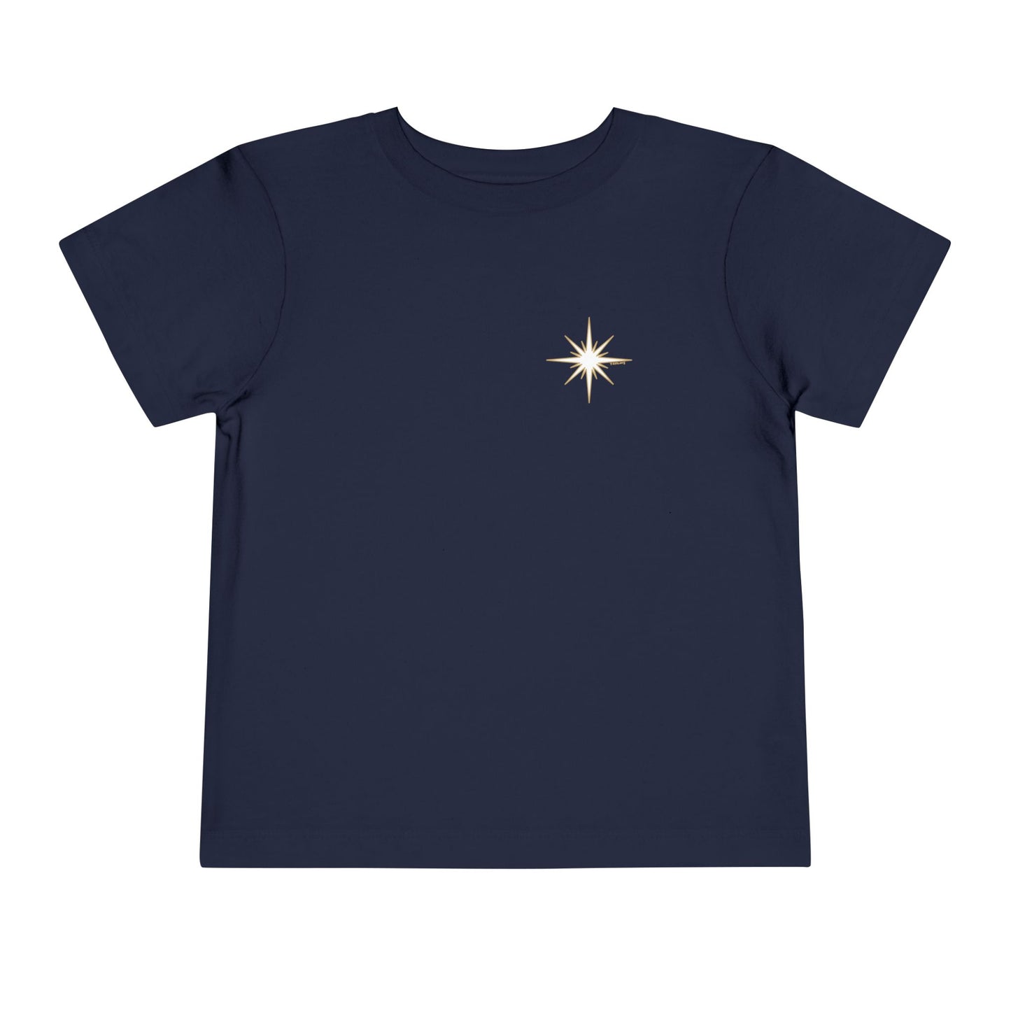 For We Saw His Star Toddler Short Sleeve Tee
