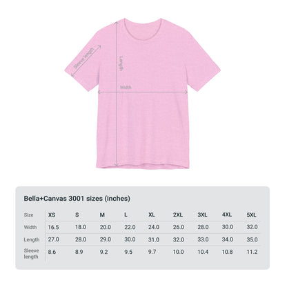 "Jesus Saved Me" Unisex Jersey Short Sleeve Tee