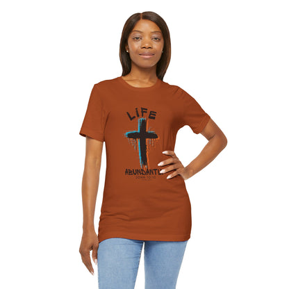Life Abundantly Multicolor Short Sleeve Tee