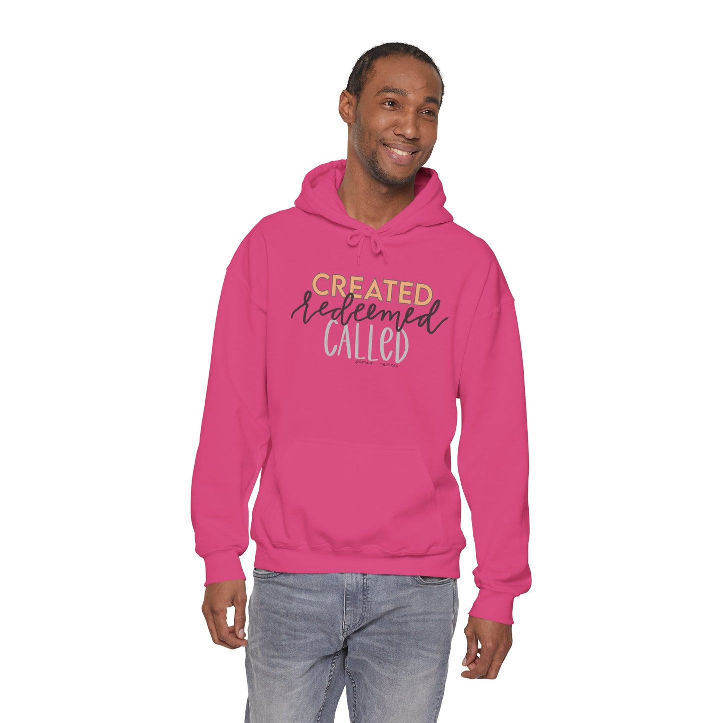 Created Redeemed Called Hooded Sweatshirt