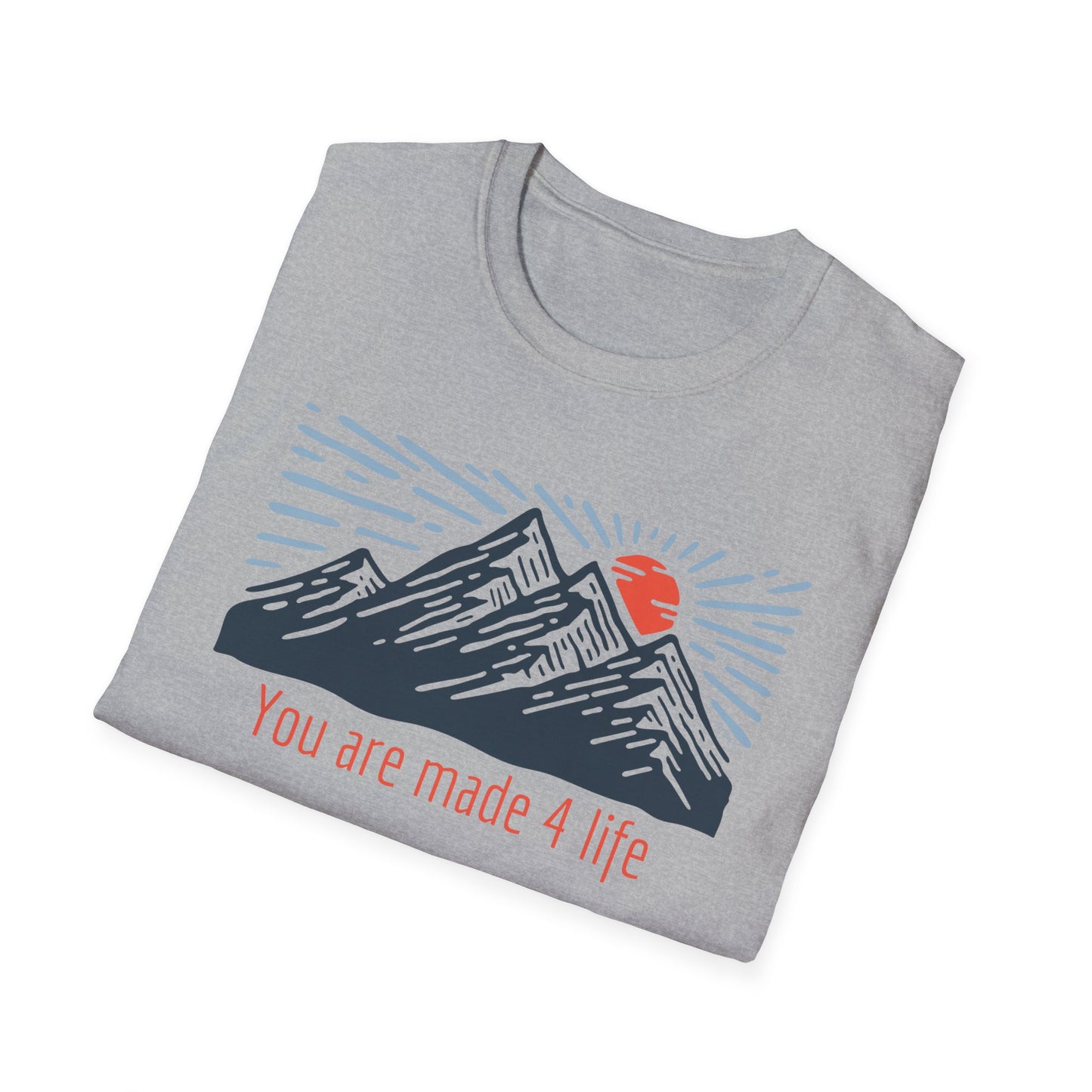 Mountain Made 4 Life Unisex Softstyle T-Shirt