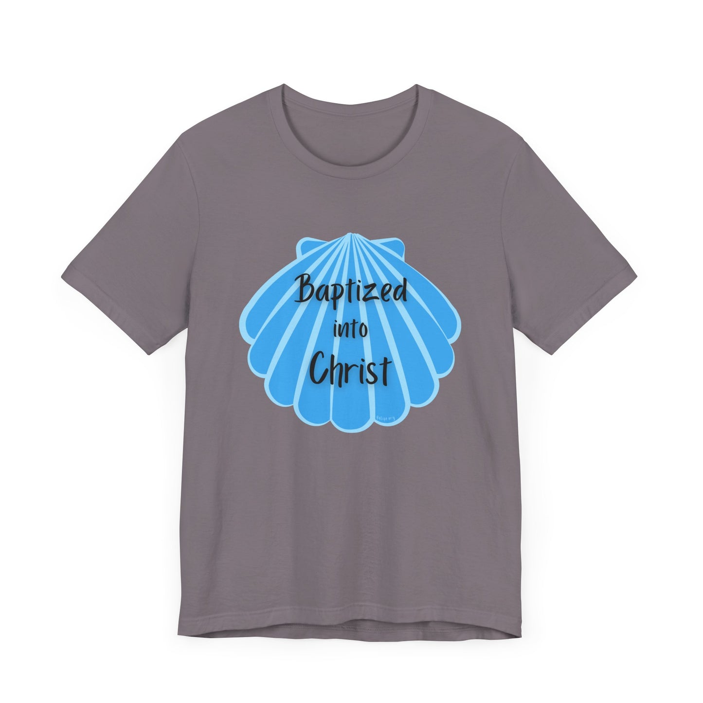 "Baptized into Christ" Unisex Jersey Short Sleeve Tee