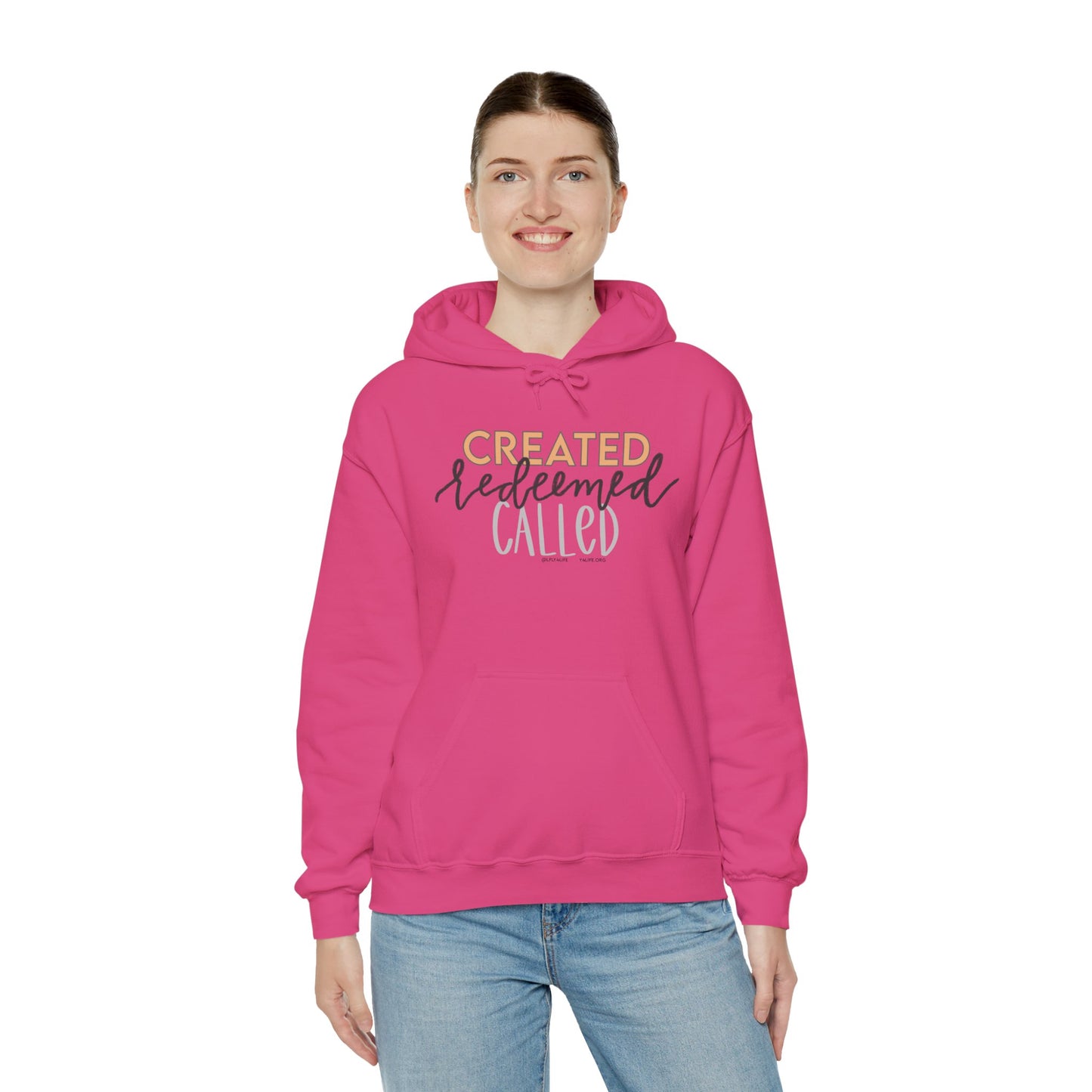 Created Redeemed Called Hooded Sweatshirt