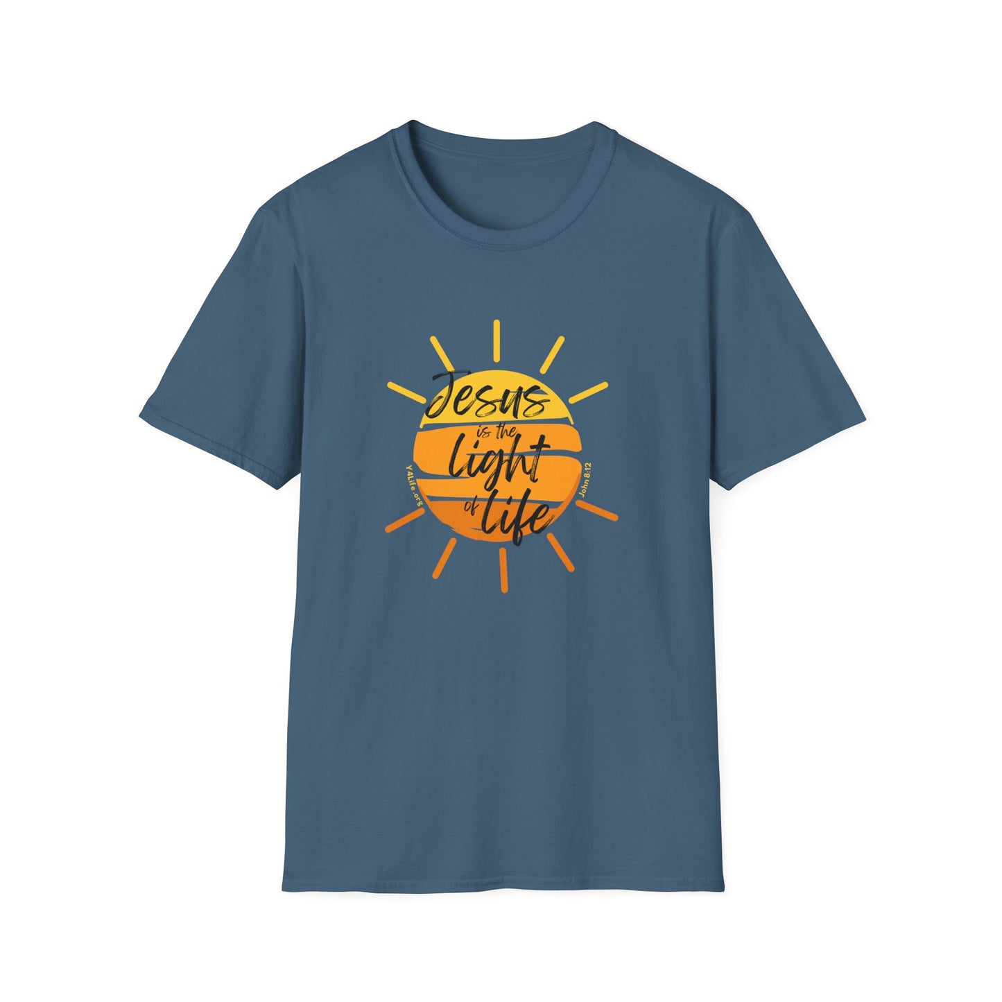 John 8:12 Unisex Softstyle T-Shirt