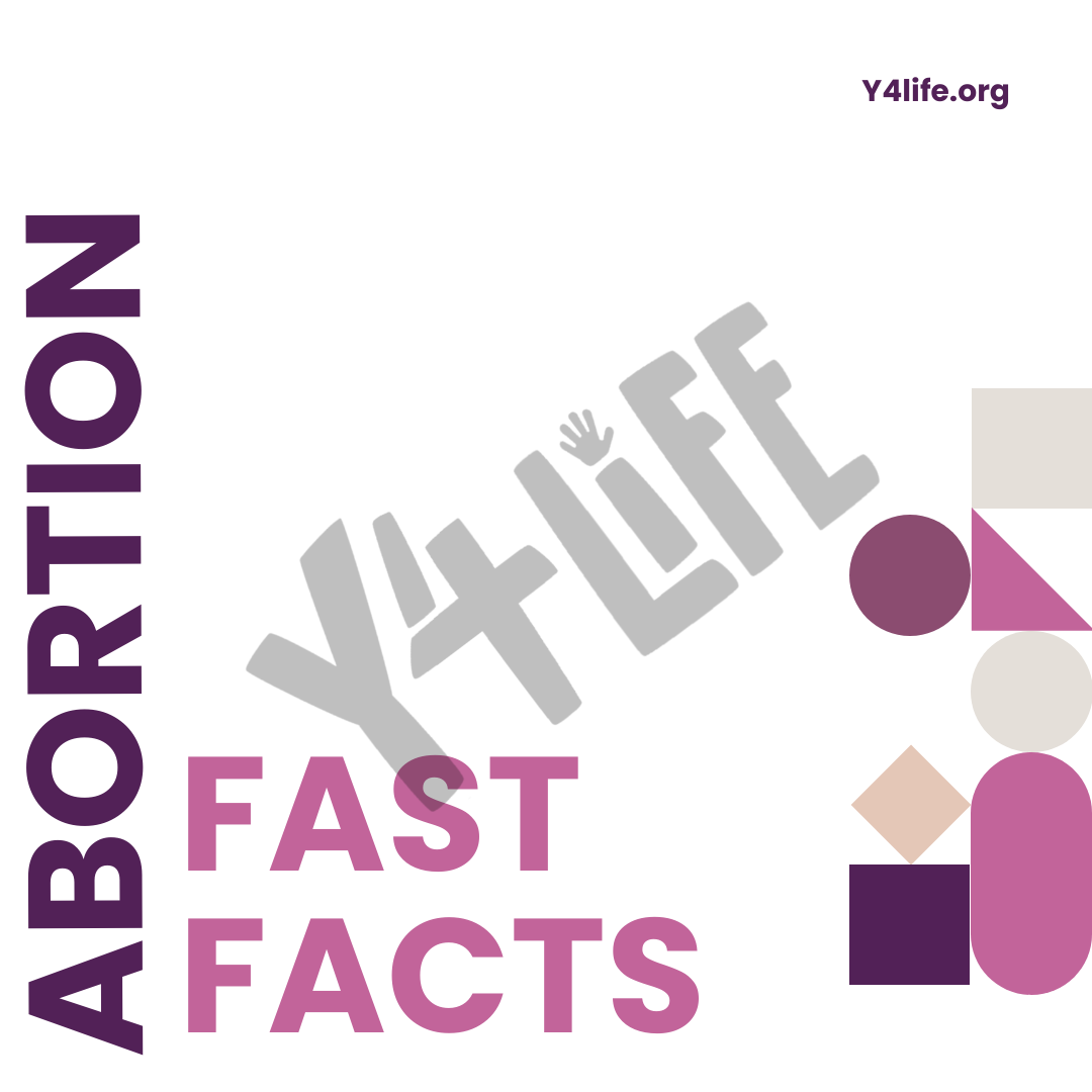 Abortion Fast Facts Y4Life Infographic
