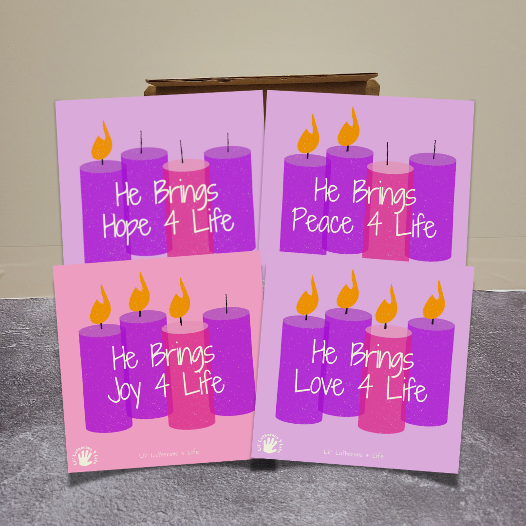 PRE-ORDER Lil' Lutherans 4 Life - "Jesus Brings Life" Set