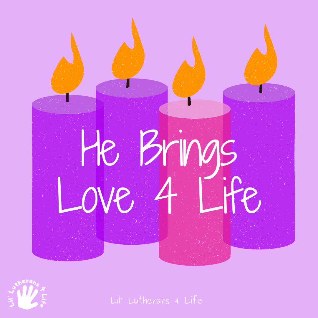 PRE-ORDER Lil' Lutherans 4 Life - "Jesus Brings Life" Set